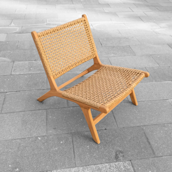 teak lounge chair. teak wood furniture. teak outdoor furniture. furniture indonesia. teak rattan chair