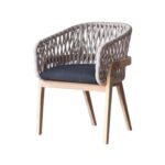 teak dining chair. teak wood furniture. indoor furniture indonesia. teak rattan chair. wholesale furniture indonesia. rattan teak chair