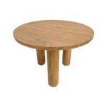 teak dining table. teak wood furniture. indoor furniture. custom design furniture. hotel furniture. vila furniture. wholesale furniture indonesia. round teak dining table