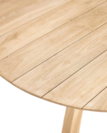 teak dining table. teak wood furniture. indoor furniture. custom design furniture. hotel furniture. vila furniture. wholesale furniture indonesia. round teak dining table